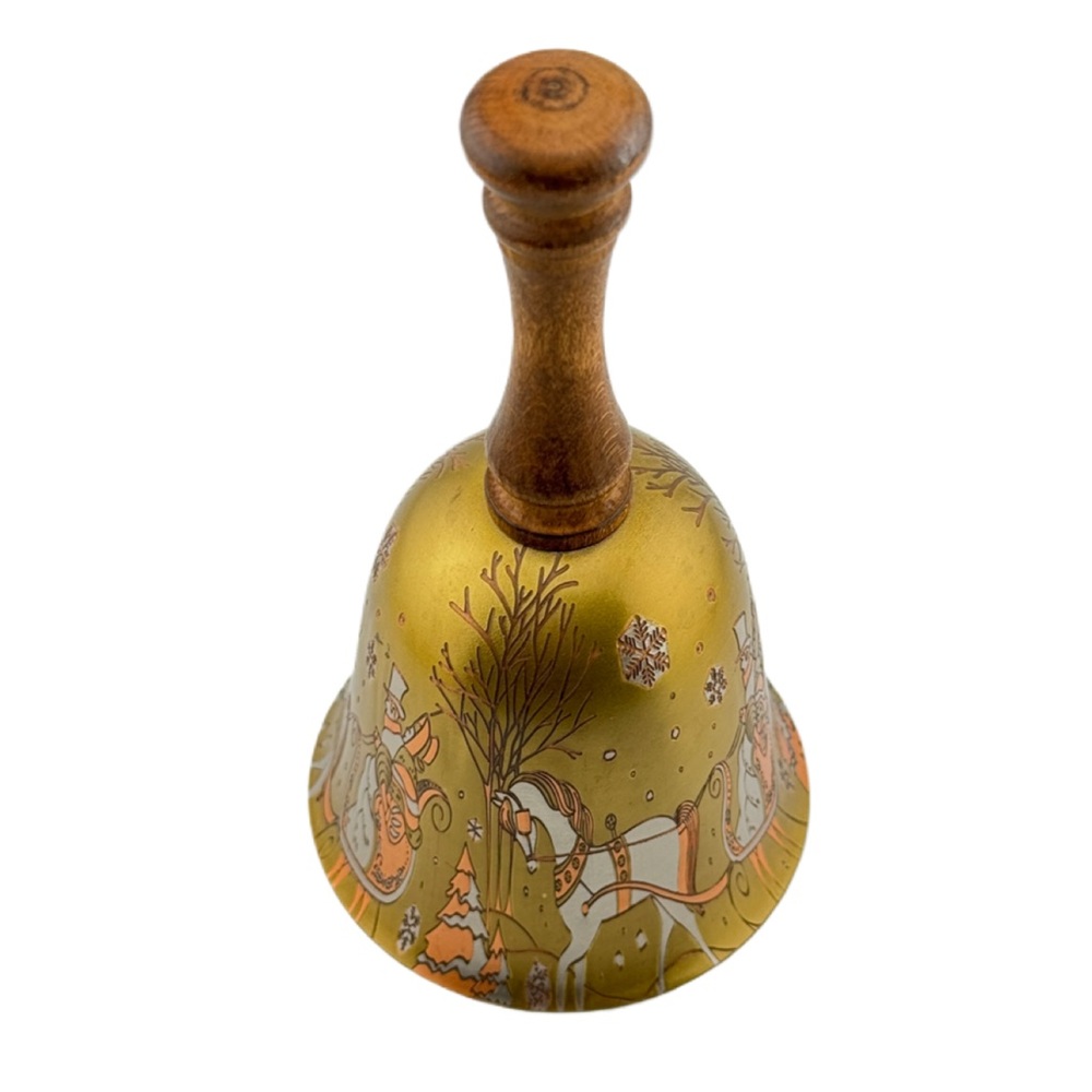 Etched Brass Bell